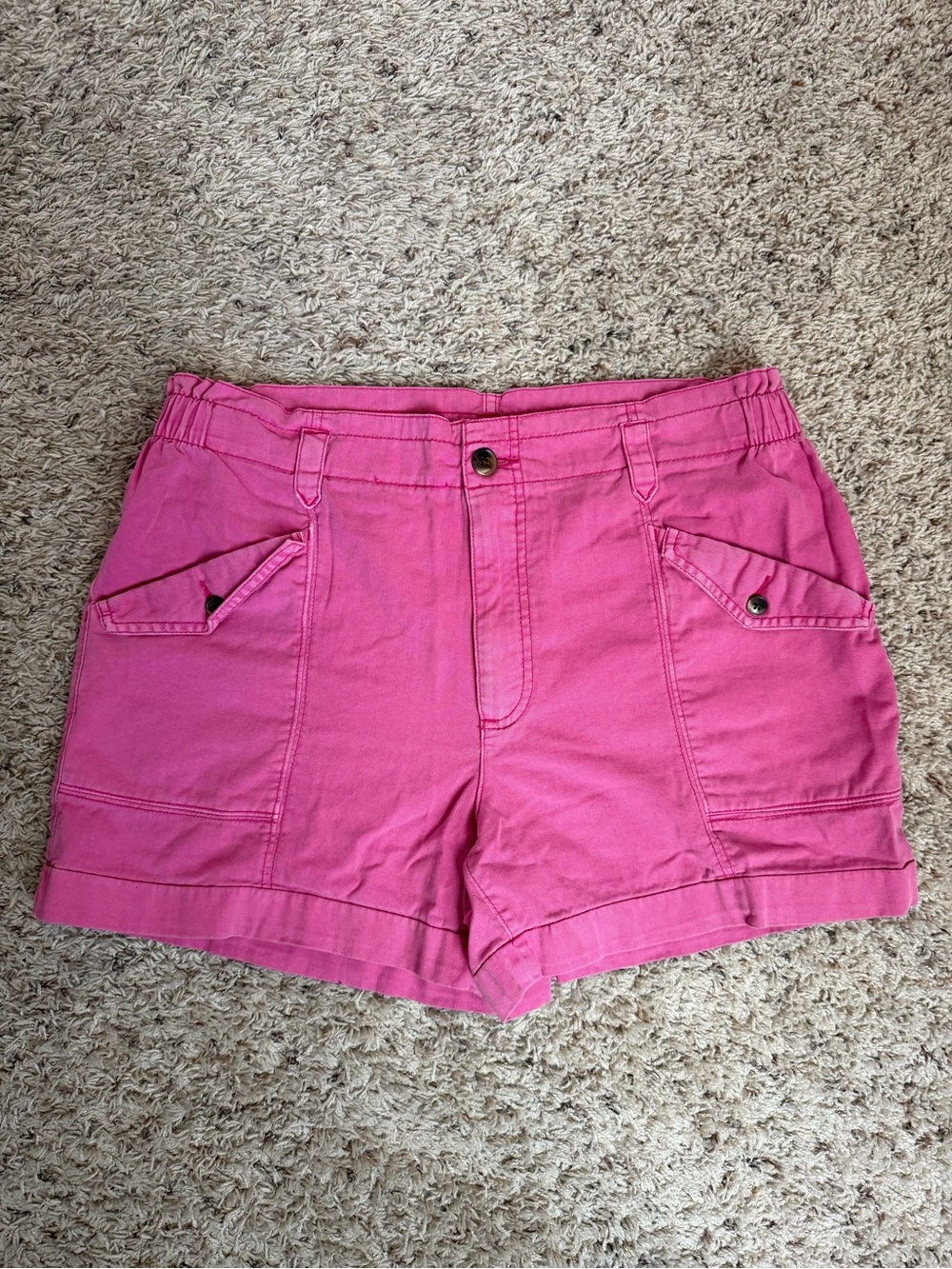 Old Navy Women’s Pink Casual Cotton Shorts